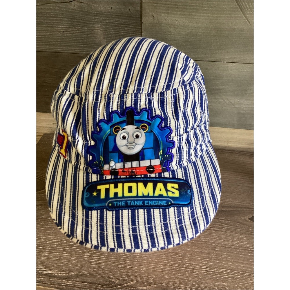 Thomas the Tank Engine Train Conductor Engineer Pinstripe Cap/Hat Youth One Size